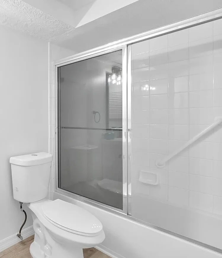 Bathroom grab bar and shower safety support for senior home safety in Naples, FL
