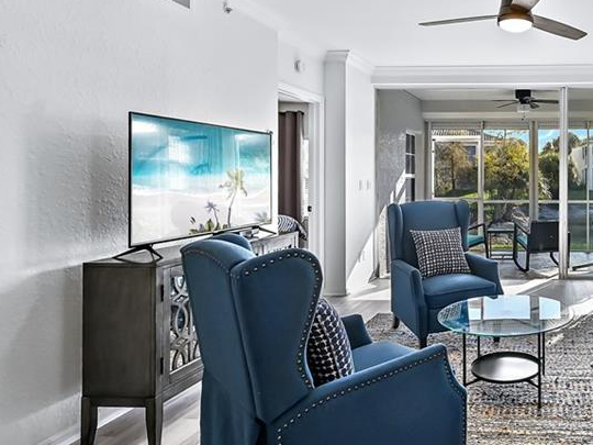 TV mounting service in Naples, FL living room